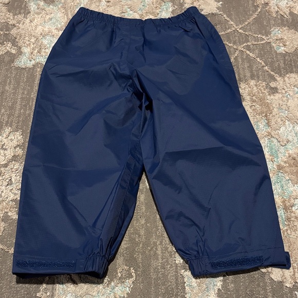 L.L.Bean Waterproof Rain Trail Pants with Adjustable velcro ankle closure - Picture 2 of 5